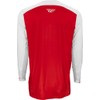 Fly Racing 2022 Adult Lite Jersey (Red/White, Large)