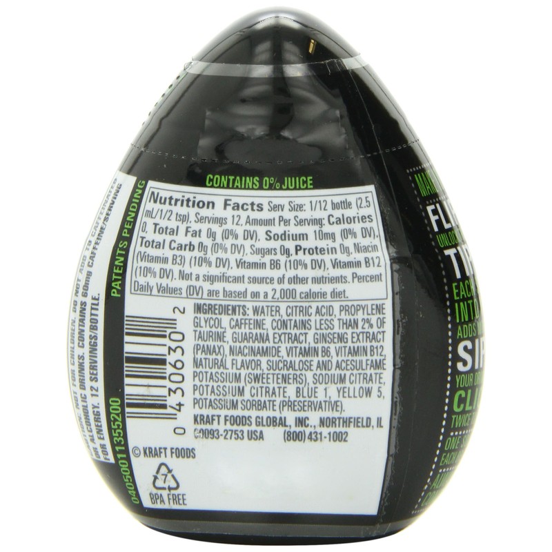 Mio Water Enhancer, Green Thunder, 1.08 Ounce