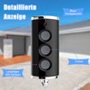 pepape 2 x hand-held transmitters for Hörmann HSE4-868-BS HSE2-868-BS HS4-868-BS,