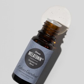 Edens Garden Mezcla de aceites esenciales de melatonina para dormir: 100% puros de primera calidad, sin diluir, naturales, terapéuticos y aromaterapéuticos. Ideales para difundir en la piel, el rostr
