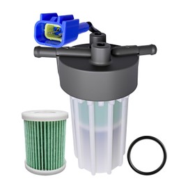 Fuel Filter Kit with O-Rings Fit for Yamaha F200 F225 F250 LF150 LF200 LF225 LF250 models from 2006 and newer Replace 6P3-24560-03 6P3WS24A 6P3-WS24A-01 6P3-24563-01 6P3-WS24A-00