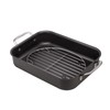 HIC Kitchen Roasting Oval Baking Rack, Chrome-Plated Steel Wire, For