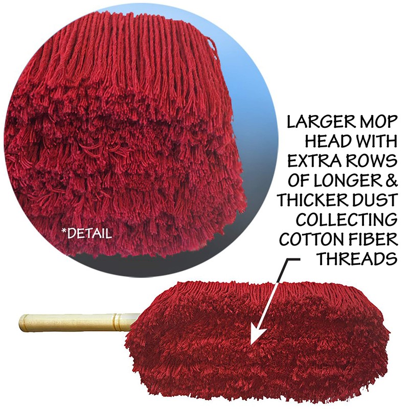 OCM Brand Premium Extra Large Car Duster with Durable Solid
