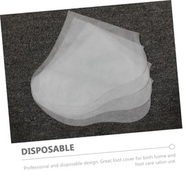 Baluue Foot Care Supplies 25 Pairs Moisturizing Foot Covers for Spa Home Travel