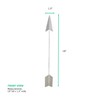 Wallcharmers Cast Iron Arrows (Silver, Single)