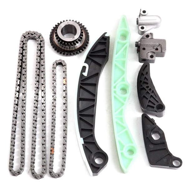AZHZ Engine Timing Chain Kit Time Chain Part Set W/Gear