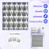 10 Rows Segment Type, Eyelash Accessory, 3 Levels, Fits Lids,