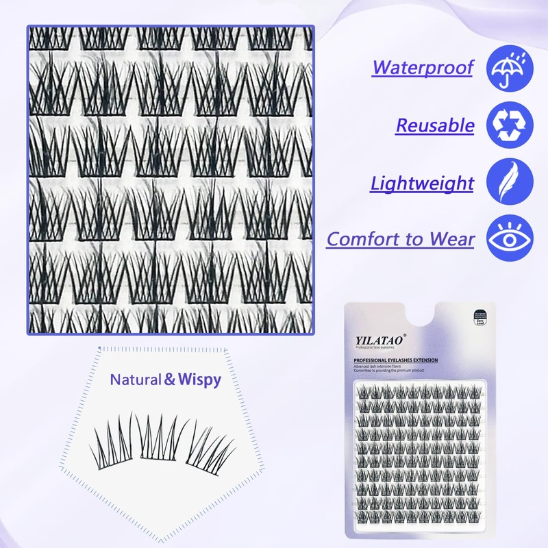 10 Rows Segment Type, Eyelash Accessory, 3 Levels, Fits Lids,