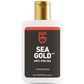 GEAR AID Sea Gold Anti-fog Gel Coating for SCUBA Masks, 1.25 fl oz, Clear (40851)