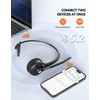 TECKNET Bluetooth Headset, Wireless Headset with Noise Canceling Microphone for