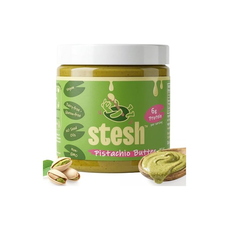 Creamy Pistachio Butter - Vegan High Protein Spread