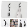 Ciieeo Railroad Spike Hooks 4pcs Coat Towel Door Cast Robe