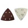 Goodway Delta Sanding Triangles - 180 Pieces Hook and Loop