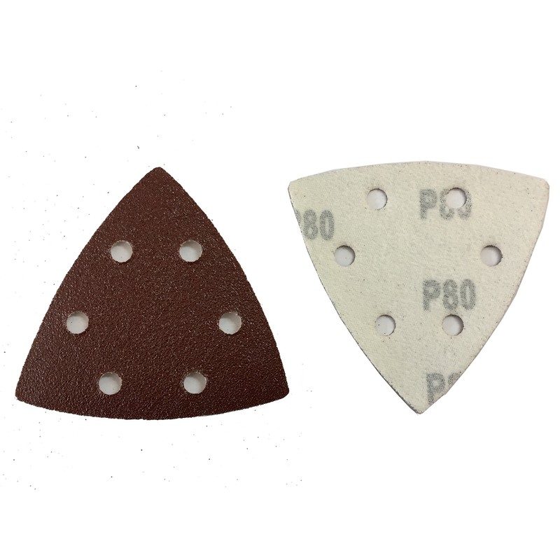 Goodway Delta Sanding Triangles - 180 Pieces Hook and Loop