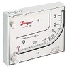 Dwyer® Liquid Filled Wall Mount Manometer, Mark II 25, 0-3"