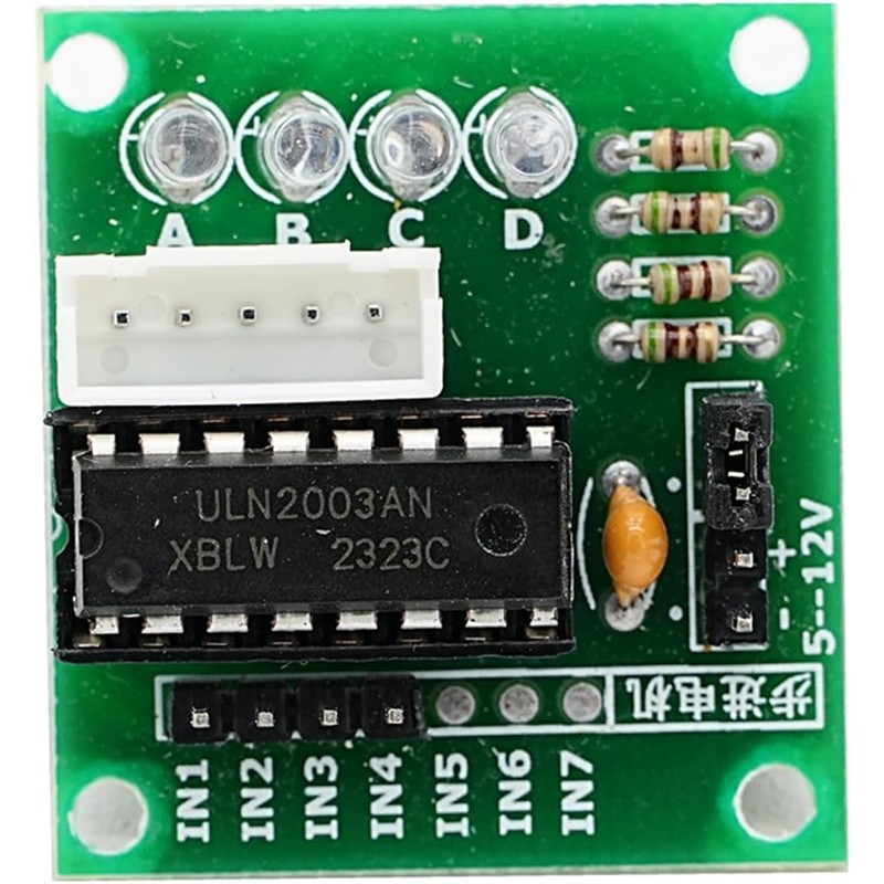 A-DIGISHUO 3Pcs ULN2003 28BYJ-48 4-Phase Stepper Motor with 5V Drive
