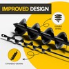 Sproot Garden Auger Drill Bit for Planting 2 Pack 1.6x16