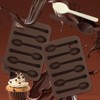 2 Pack Spoon Shaped Chocolate Molds 6 Cavities Silicone Spoon