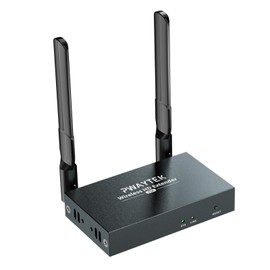 Wireless HDMI Receiver 1640FT/500M,1080P Wireless HDMI Extender, Support 1TX to 8RX for Streaming Video/Audio from Laptop,PC,Smart Phone to HDTV/Projector