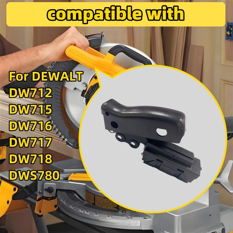 2 Pcs Miter Saw Trigger Power Switch Replacement Part Compatible