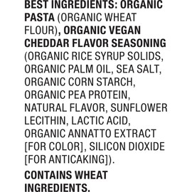 Annie's Organic Cheddar Flavor Vegan Mac, 6 oz