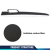 PIT66 Center Console Dashboard Panel Door Handle Trim Carbon Fiber