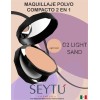 Paquete Seytu De Maquillaje Liquido + Rubor + Polvo Compacto
