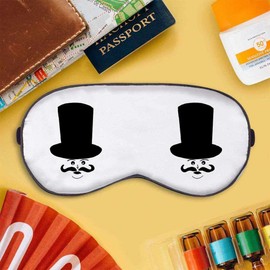 'Disappearing Man in A Top Hat' Sleep/Travel Eye Mask (EY00023352)