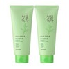 fruit country [Kwailnara] First Water Green Tea Foam Cleansing 1+1 180g / [과일나라] 첫물녹차 폼 클렌징1+1 180g