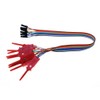 Hobby Components Logic analyzer test hook clips USB Logic Analyser 24M 8CH - 10-way RED