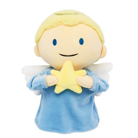 Firecos Jesus Angel Plush Toy 25 cm Angel Plush Jesus Plush Doll Religious Toy Children Gifts Christian Christening Easter Christmas (Children)