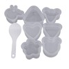 Pack of 7 Rice Balls Mould, Sushi Mould, Sushi Tools