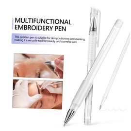 TOVINANNA 12pcs Brow Mapping Pens for Precise Eyebrow Tattooing and Skin Marking Includes Refills for Easy Application and Versatile Beauty Use