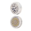Car Essential Oil Diffuser Stainless Steel Compact Vent Clip Aromatherapy