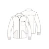 Cherokee Men warm up Scrub Jacket with Zip Front WW320,
