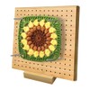 ieron Crochet Locking Board and Pins - Reusable High Quality