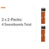Weldas SWEATSOpad Brown Sweatband for Welding Helmets - (2 Pack)