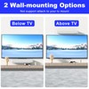 BYMECOST Soundbar Mount for Sonos Beam, Wall Mount Bracket Compatible