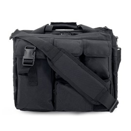 Gespann Tactical Laptop Bag Fits for Up to 15.6-inch Laptop Computer Shoulder Bag Military Briefcase (Black)