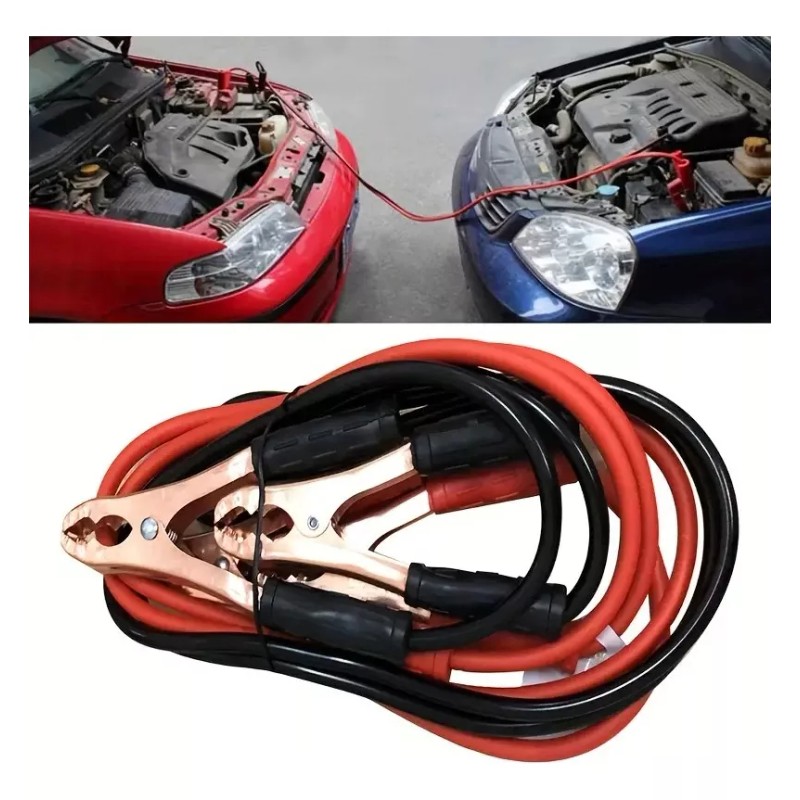 Yooshi Cables Pasa Corriente 2000amp 4m Uso Rudo Automotri 4