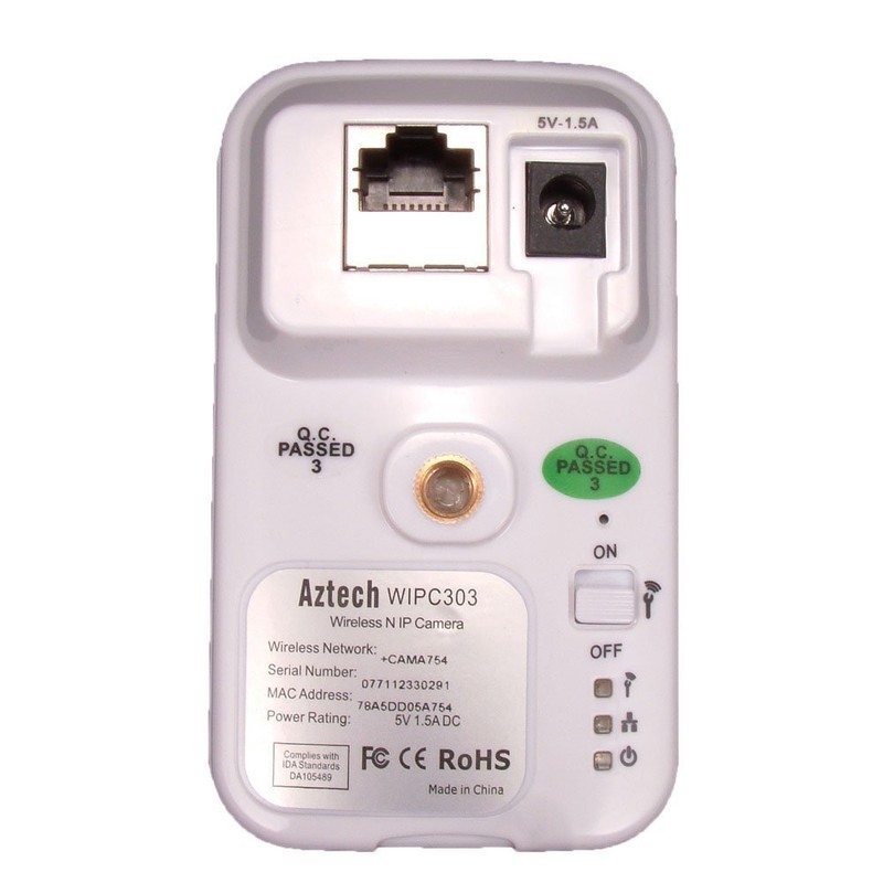 Aztech Indoor WiFi IR camera with Seedonk