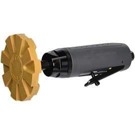 Ingersoll Rand 324-1 Adhesive Removal Air Tool, Ingersoll Rand 324 Adhesive Removal Air Tool, Pneumatic Pinstripe Remover, 4-Inch Pad, 3700 RPM, includes 1 Eraser Pad