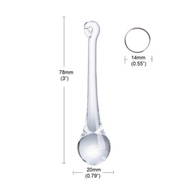 LONGWIN 20pcs 3inch Crystal Teardrop Chandelier Pendant Parts Wedding Party Christmas Tree Decorations Ornaments