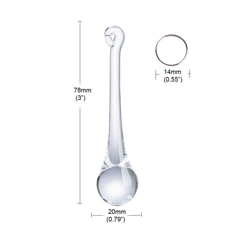 LONGWIN 20pcs 3inch Crystal Teardrop Chandelier Pendant Parts Wedding Party