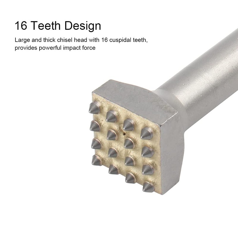 Sunydog Electric Hammer Chisel Bit for Surface Roughening Percussion Hammer