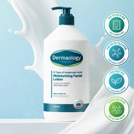 Dermatology Dermaology [Wrinkle/Whitening Functional] 8-Layer Hyaluronic Acid Facial Moisturizing Lotion 1L Large Capacity Wrinkle Improvement Women Women Men Men - 1) Dermaology Moisture Lotion 1L x 1 / 더마올로지 [주름/미백 기능성] 8중 히알루론산 페이셜 수분 로션 1L 대용량 주름개선 여