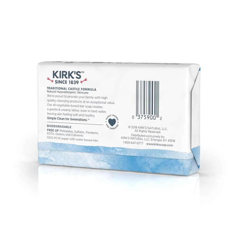 Kirk's Fresh Scent Gentle Castile Soap