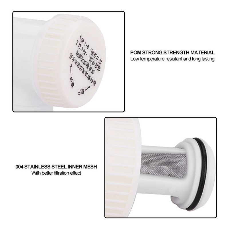 Toilet Inlet Valve Filter (G1/2) Haofy Toilet Inlet Valve Water