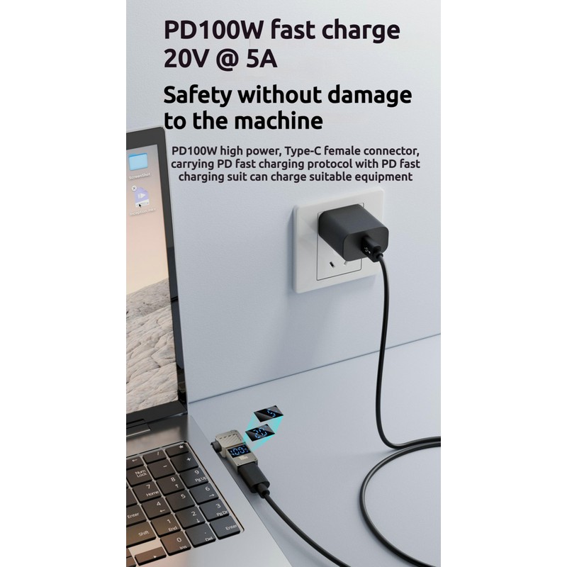 WITRN 100W PD Power Charger Connector Tip (7.4 x 5.0mm