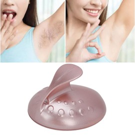 Crystal Hair Eraser for Women and Men, Reusable Crystal Hair Remover, Painless Exfoliation, Exfoliating Hair Removal Tool, Manual Hair Eraser for Arms, Legs, Back, Pink